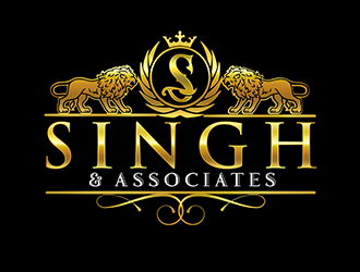 SINGH & ASSOCIATES  logo design by 3Dlogos