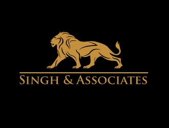 SINGH & ASSOCIATES  logo design by 35mm
