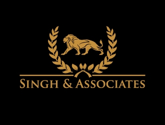 SINGH & ASSOCIATES  logo design by 35mm