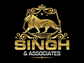 SINGH & ASSOCIATES  logo design by Suvendu