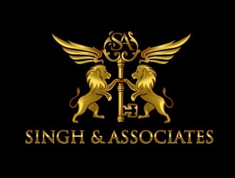 SINGH & ASSOCIATES  logo design by Xeon
