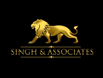 SINGH & ASSOCIATES  logo design by Xeon