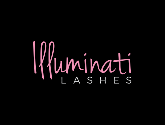 Illuminati Lashes logo design by RIANW