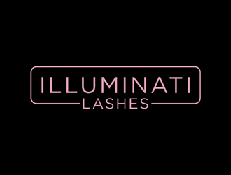 Illuminati Lashes logo design by johana