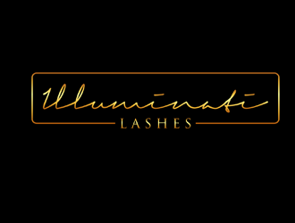 Illuminati Lashes logo design by johana