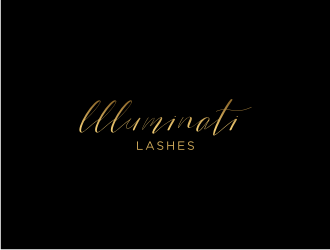 Illuminati Lashes logo design by asyqh