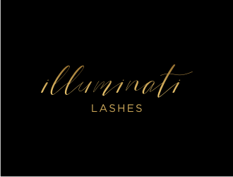 Illuminati Lashes logo design by asyqh