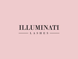 Illuminati Lashes logo design by ndaru