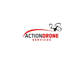 Action Drone Services  logo design by bricton
