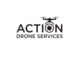 Action Drone Services  logo design by R-art