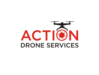 Action Drone Services  logo design by R-art