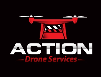 Action Drone Services  logo design by dorijo