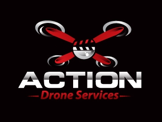 Action Drone Services  logo design by dorijo