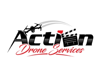 Action Drone Services  logo design by MAXR