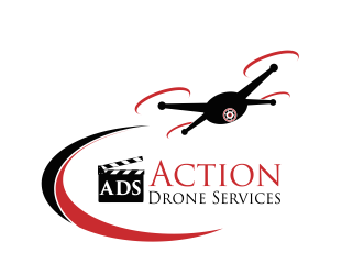 Action Drone Services  logo design by qqdesigns