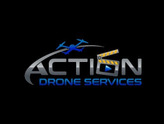 Action Drone Services  logo design by josephope