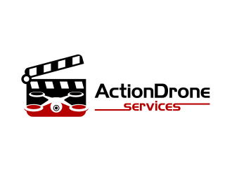 Action Drone Services  logo design by serprimero