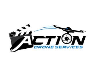 Action Drone Services  logo design by shere