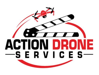 Action Drone Services  logo design by shere