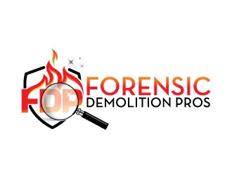 Forensic Demolition Pros logo design by shere