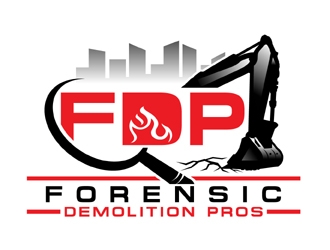 Forensic Demolition Pros logo design by MAXR