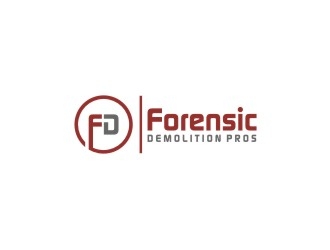 Forensic Demolition Pros logo design by bricton