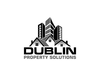 Dublin Property Solutions logo design by pakNton