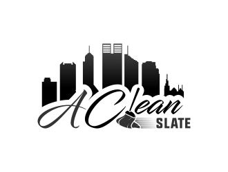 A Clean Slate logo design by yunda