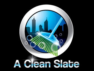 A Clean Slate logo design by shere