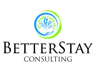 BetterStay Consulting logo design by jetzu