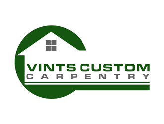 Vints Custom Carpentry logo design by johana