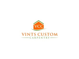 Vints Custom Carpentry logo design by bricton