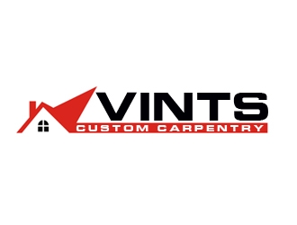 Vints Custom Carpentry logo design by gilkkj
