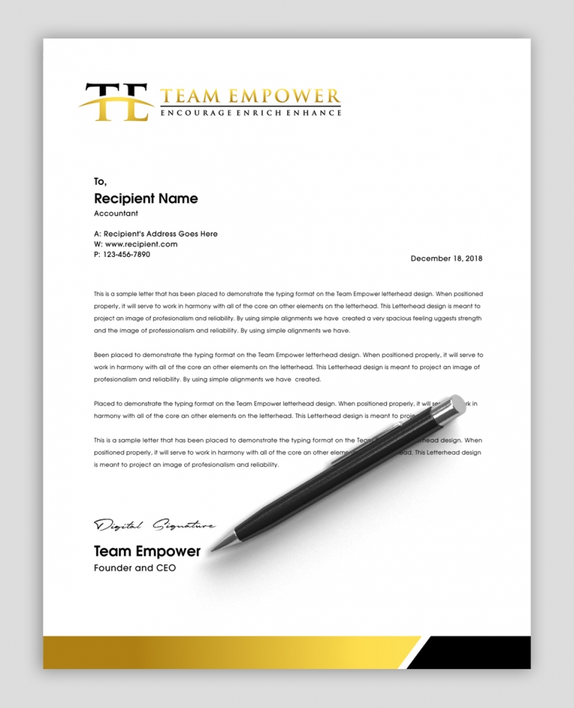 Team Empower logo design by abss