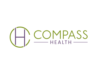 Compass Health logo design by lexipej