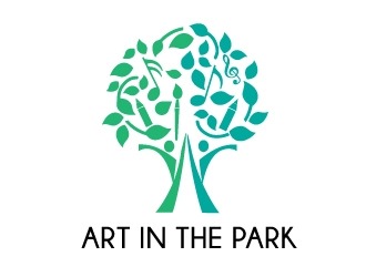 Art in the park logo design by Suvendu