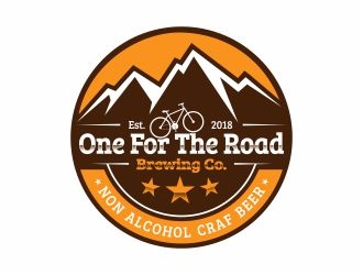 One For The Road Brewing Co.  logo design by 48art