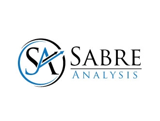 Sabre Analysis logo design by REDCROW