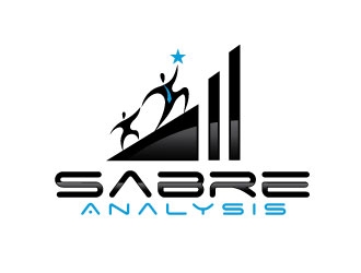 Sabre Analysis logo design by REDCROW