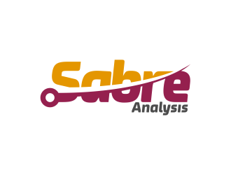 Sabre Analysis logo design by ekitessar