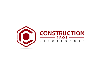Construction Pros CP LIC#1036013 logo design by blackcane
