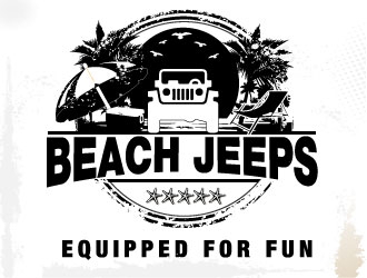 Beach Jeeps logo design by AYATA