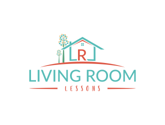 Living Room Lessons logo design by deddy