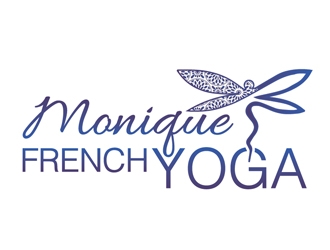 Monique French Yoga logo design by Roma