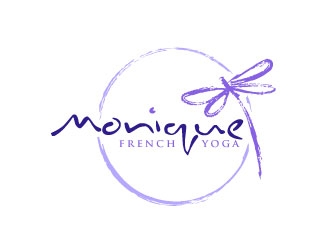 Monique French Yoga logo design by REDCROW