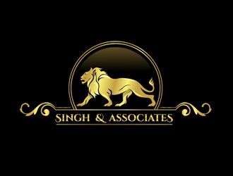 SINGH & ASSOCIATES  logo design by frontrunner