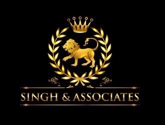 SINGH & ASSOCIATES  logo design by LogoInvent