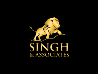 SINGH & ASSOCIATES  logo design by gcreatives