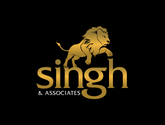 SINGH & ASSOCIATES  logo design by gcreatives