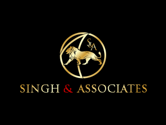 SINGH & ASSOCIATES  logo design by Dhieko